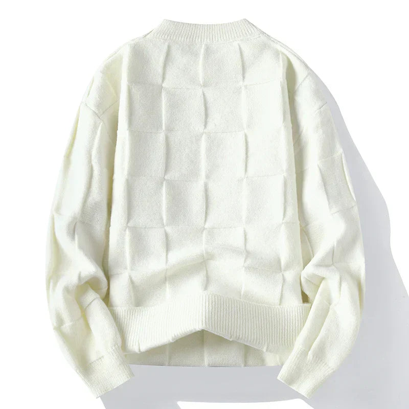 Textured Knit Pullover