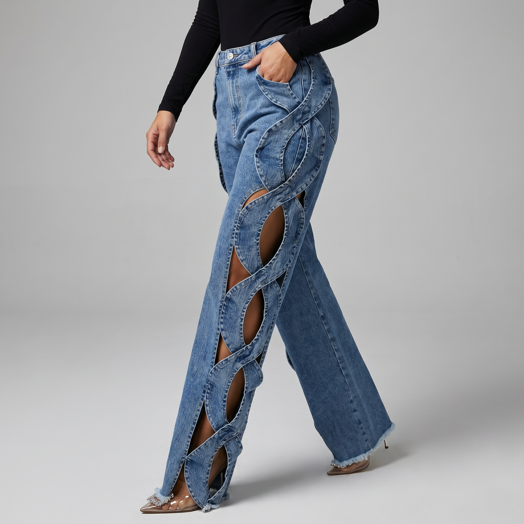 Sophia Cutout Jeans